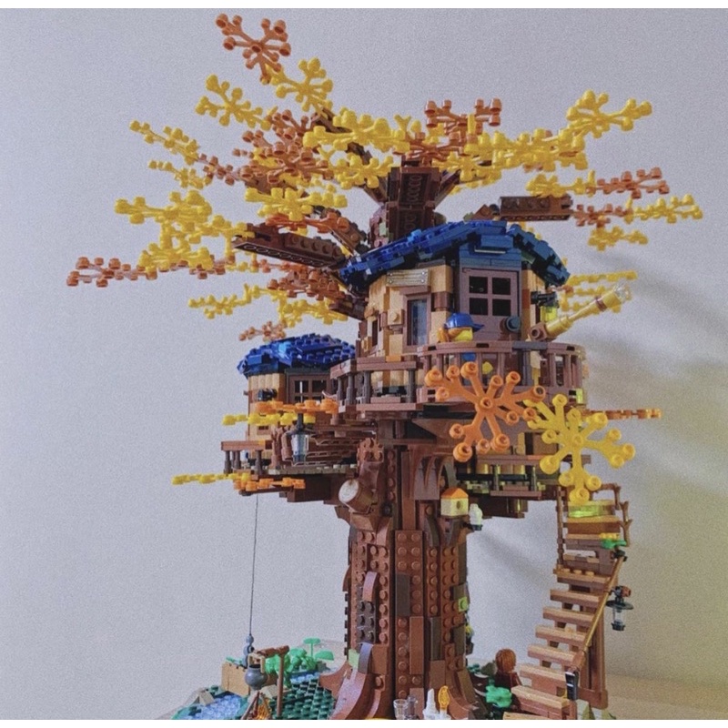 Đồ chơi xếp hình mô hình lắp ráp NGÔI NHÀ TRÊN CÂY TREE HOUSE  II NANOBLOCKS