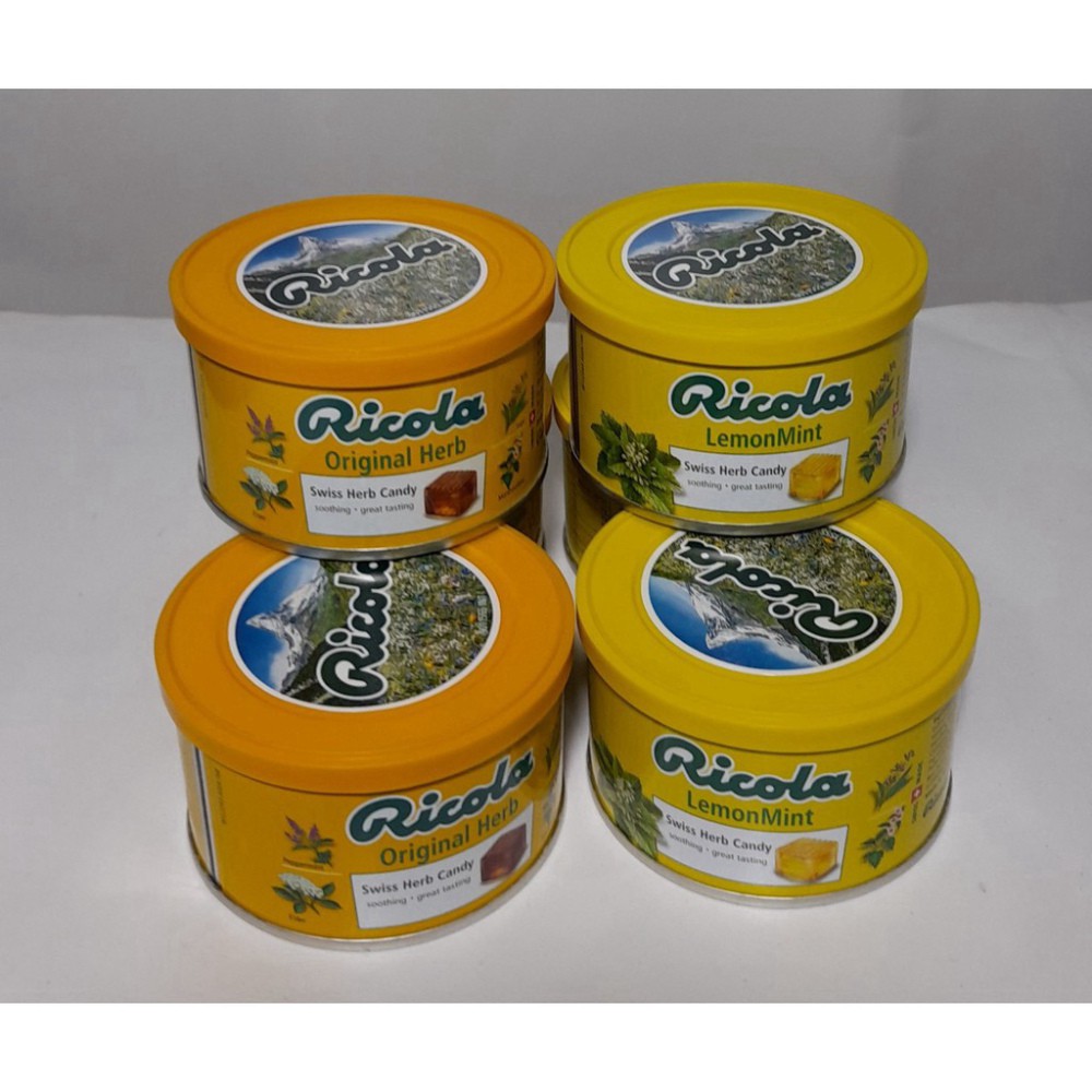 [gg1] Kẹo Thảo Mộc hiệu Ricola (2 vị) 100g