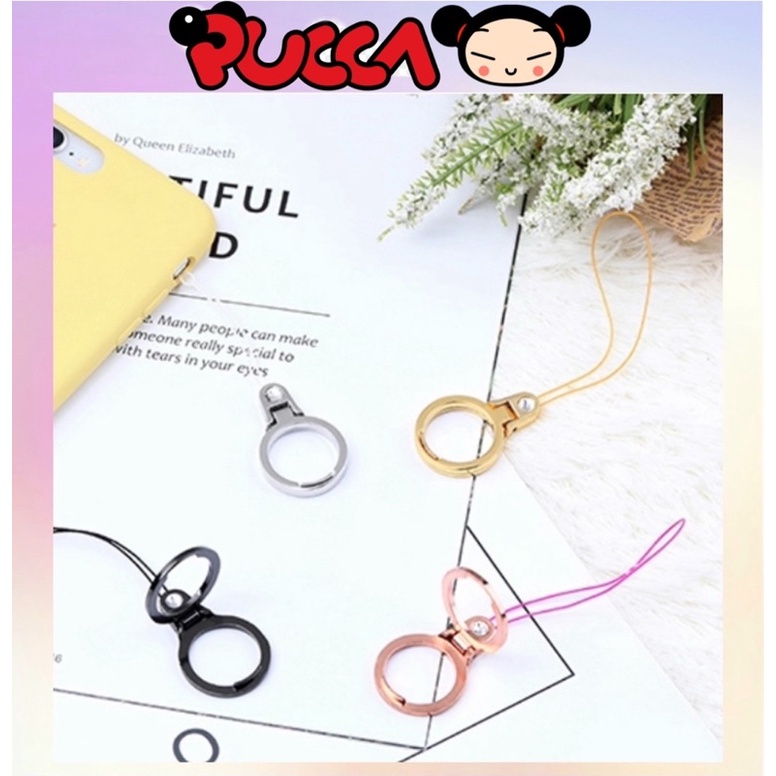 Móc Khoá Móc Ốp Lưng Kèm Giá Đỡ Điện Thoại Mini Tiện Lợi