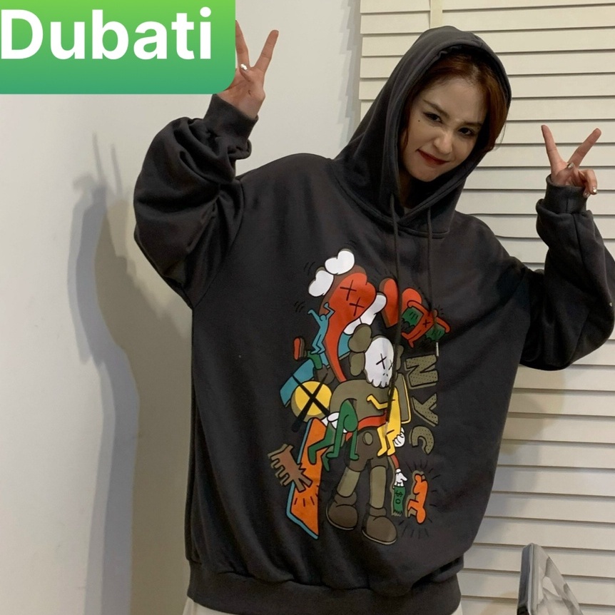 Áo Hoodie Nam Nữ, Áo Nỉ In Hình Kwash Mặt Trước Rõ Nét Chất Liệu Đẹp Co Giãn Thoáng Mát- DUBATI FASHION