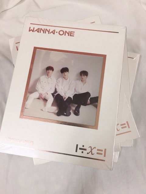 Wanna One album Undivided nguyên seal.