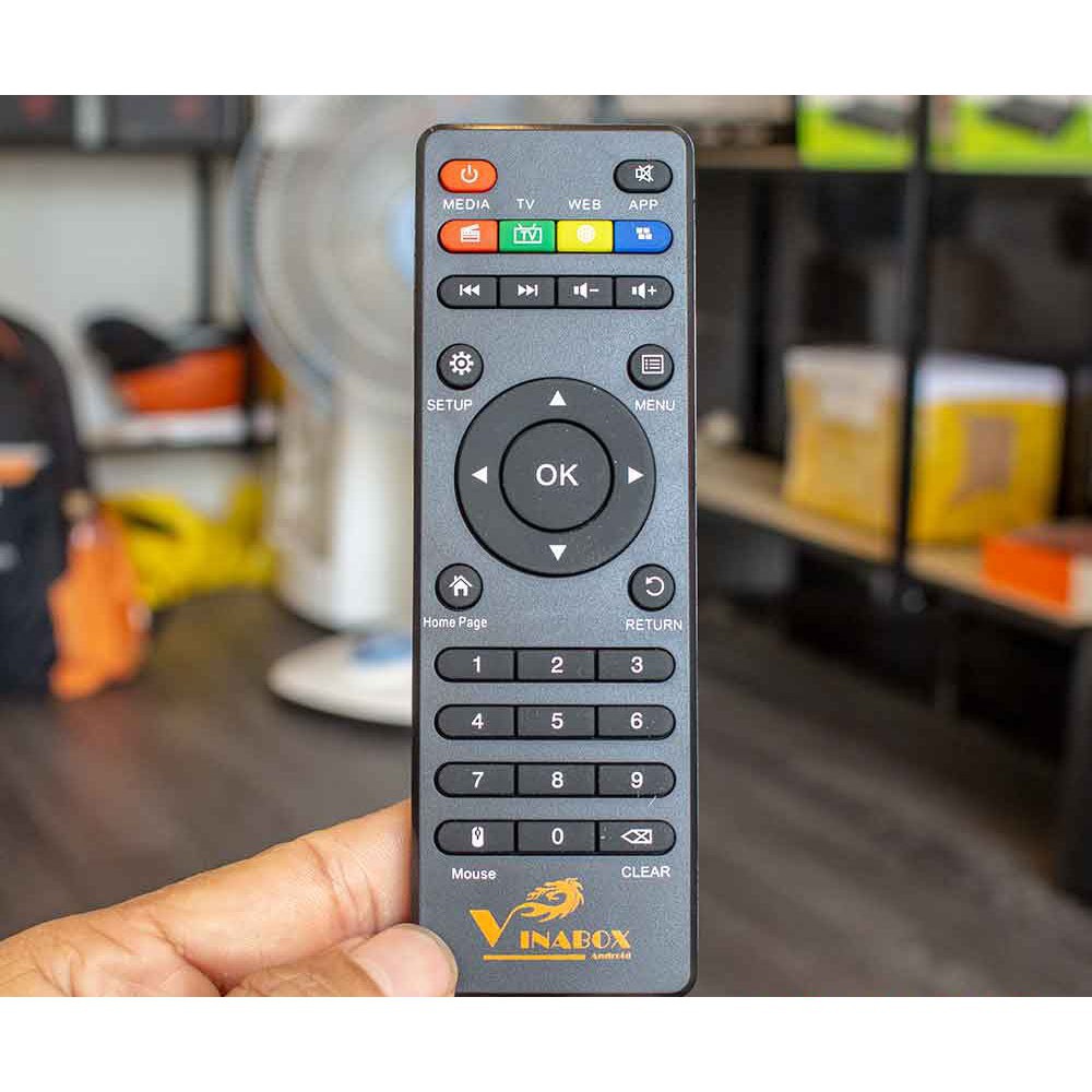 ĐIỀU KHIỂN REMOTE VINABOX sử dụng tất cả đầu BOX TV  Vinabox