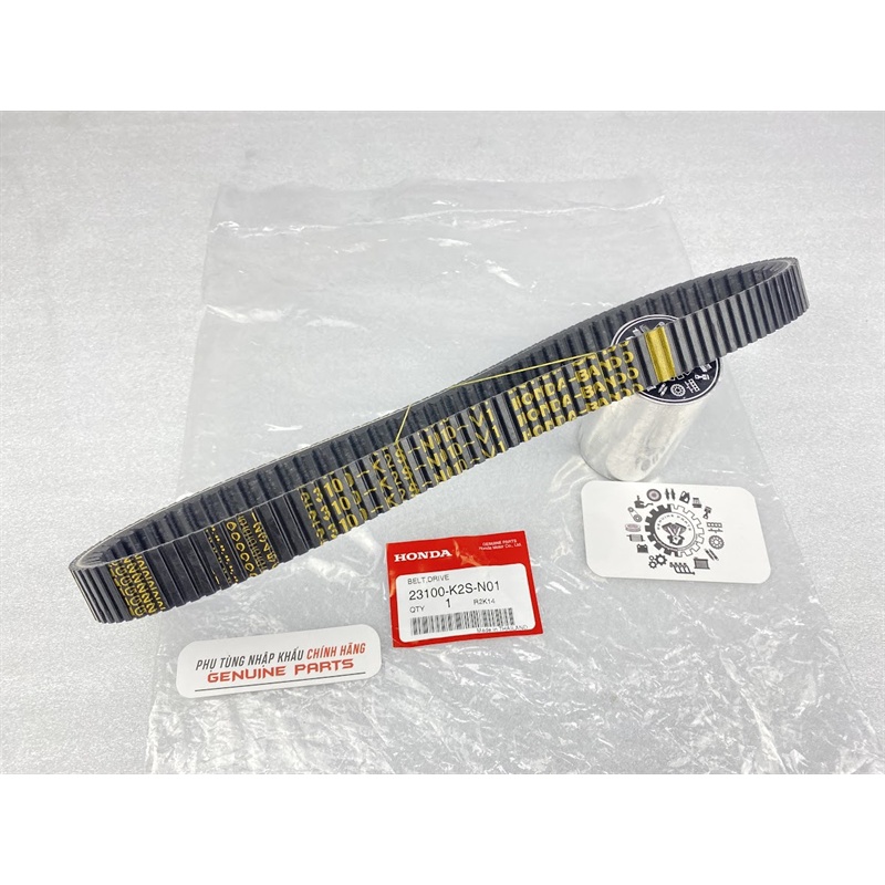 Dây curoa Vario Click 160, Pcx 160, Adv 160 nhập khẩu chính hãng Honda, Dây đai Bando 23100-K2S-N01