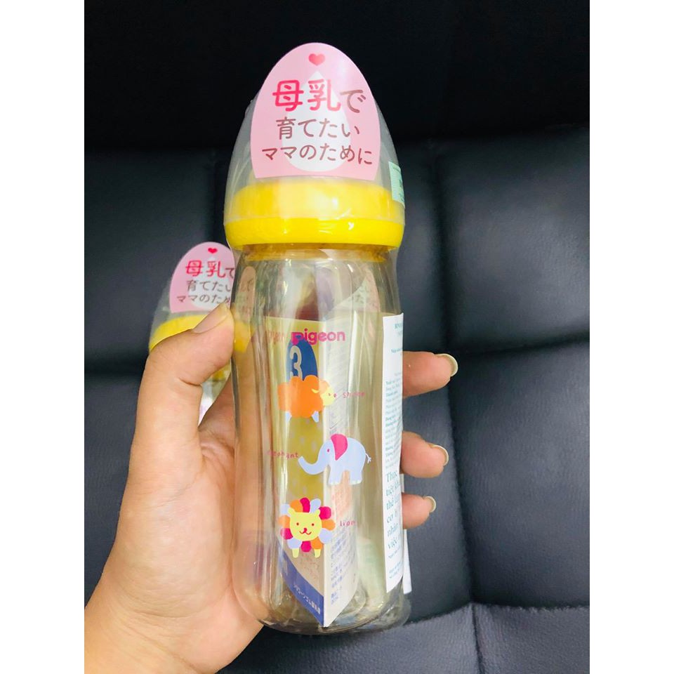 Bình Sữa Pigeon Nội Địa Nhật 160ml/240ml - ĐÀM BẢO CHÍNH HÃNG
