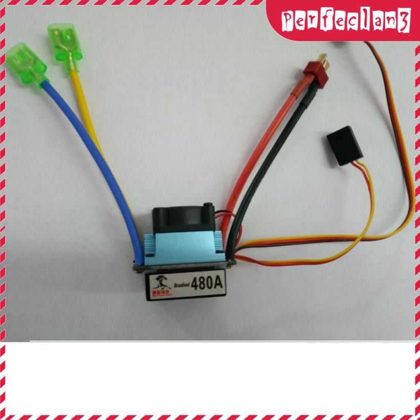 1 Bộ Điều Tốc Esc 480a 2 Chế Độ 5v 3a Cho Tàu Thuyền Rc