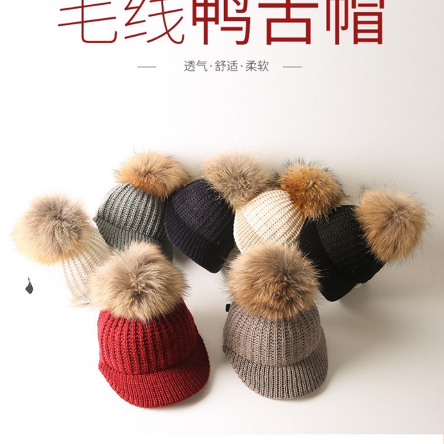 Mũ len lưỡi trai