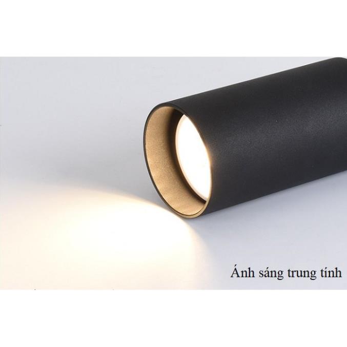 Combo 10 đèn LED Rọi Ống Bơ 10W ốp trần, tường, đèn soi tranh, đèn trang trí HL Lighting