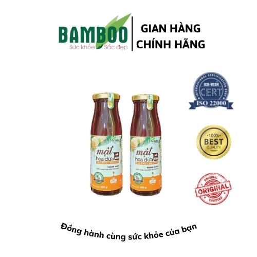 Combo 2 Mật hoa dừa BAMBOO nguyên chất, 100% từ thiên nhiên 250g/hủ