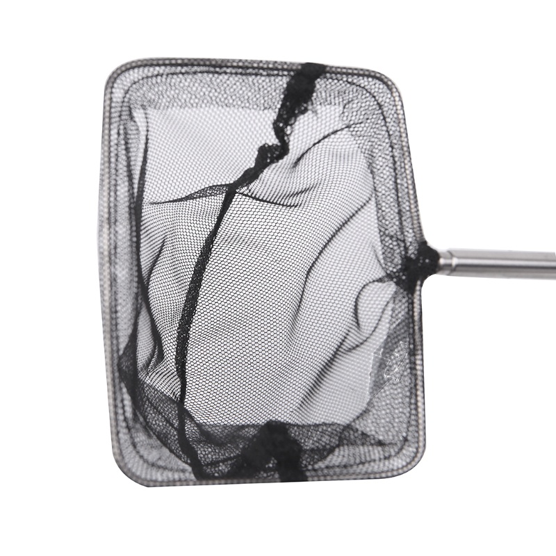 Vợt Lưới Bắt Cá Bằng Nylon Với Tay Cầm Inox Tiện Dụng
