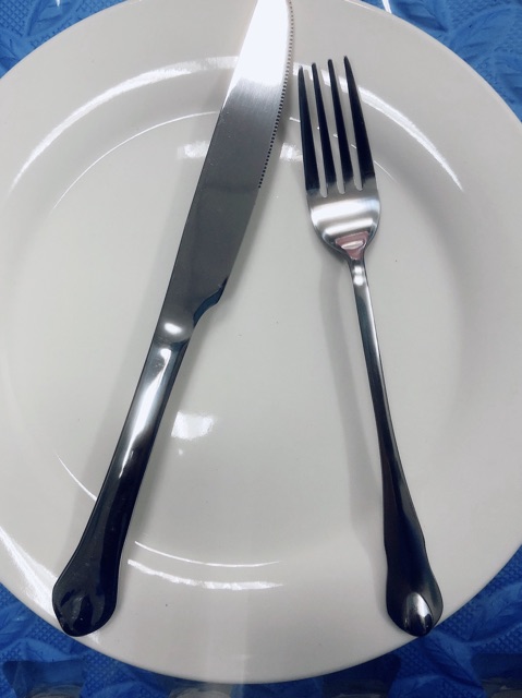 Bộ dao dĩa ăn bít tết inox cao cấp