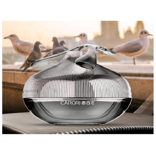 Nước Hoa ô tô Carori Z301 mùi hương sang trọng, thiết kế tinh tế với hình ảnh chim bồ câu thăng bằng siêu đẹp