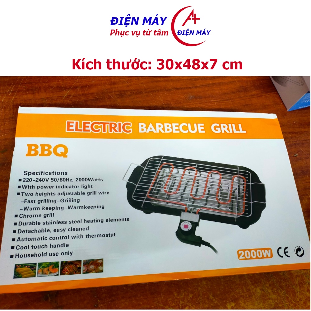 Bếp nướng điện không khói Electric Barbecue Grill 2000W