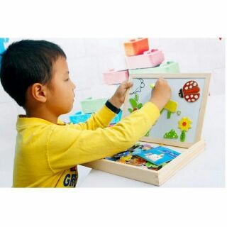 Bảng gép tranh gỗ 2 mặt