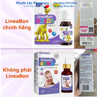 [ HÀNG CHÍNH HÃNG ] D3 K2 LineaBon / D3 K2 Vitamin