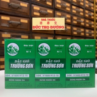 Dầu gió trường sơn - chai 6 ml