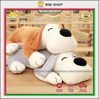 Gối ôm gấu bông chú cún đáng yêu ngộ nghĩnh