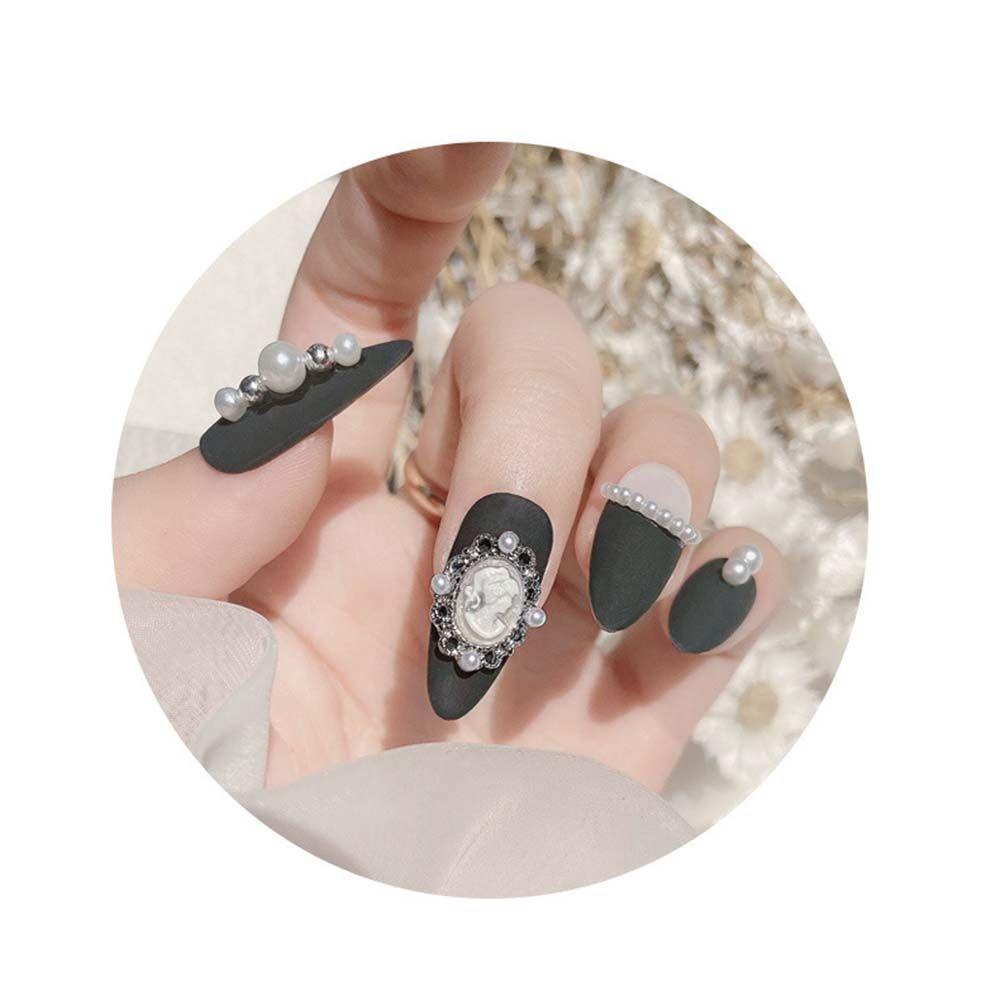 QQMALL Bộ Phụ Kiện Trang Trí Móng Tay Sang Trọng