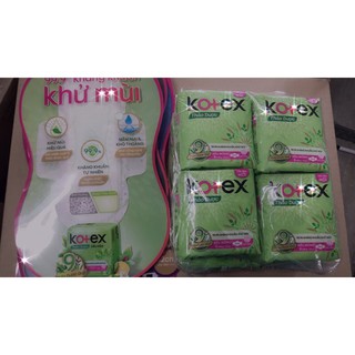 Băng vệ sinh KOTEX thảo dược siêu mềm 23cm 8M sản xuất mới nhất 2020