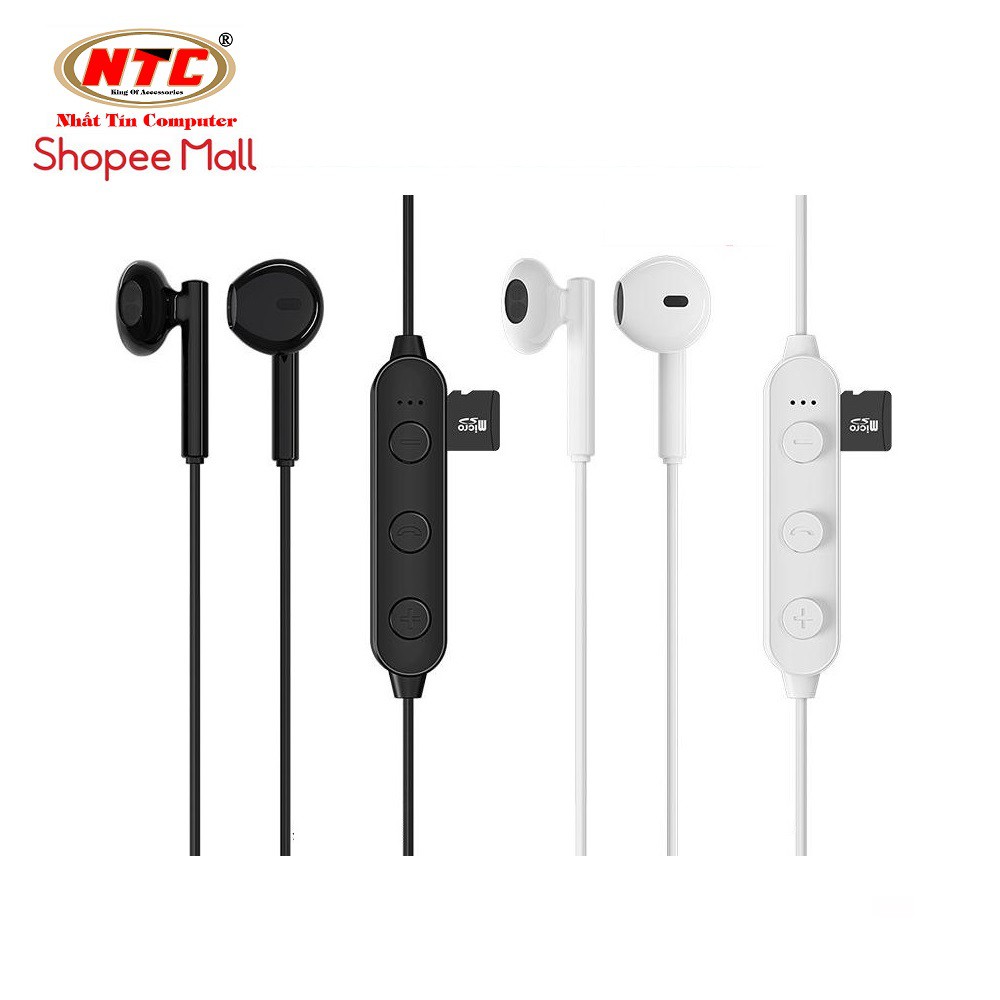 Tai nghe bluetooth nhét tai Hoco EV-3 V5.0 Hỗ trợ khe gắn thẻ nhớ - Hãng phân phối chính thức