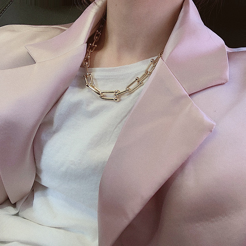 Dây chuyền mắt xích dày thời trang hip hop cá tính