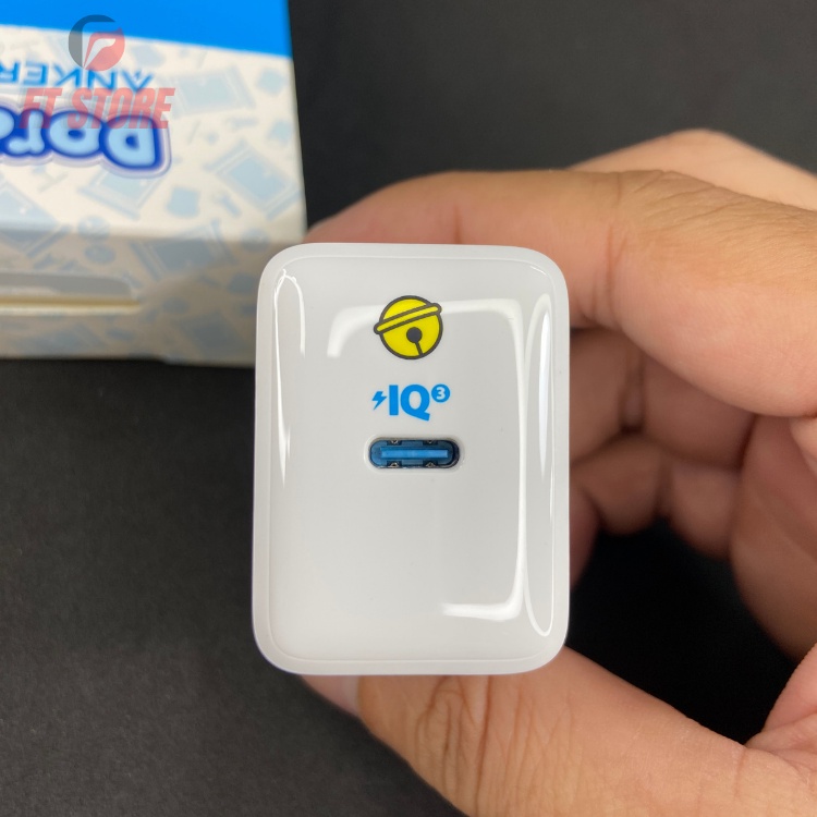 [GIAO HỎA TỐC] Củ sạc Anker PowerPort III 65W Pod Lite Phiên DORAEMON - A2718 - PD/PPS 65W cho IP/tablet/Laptop