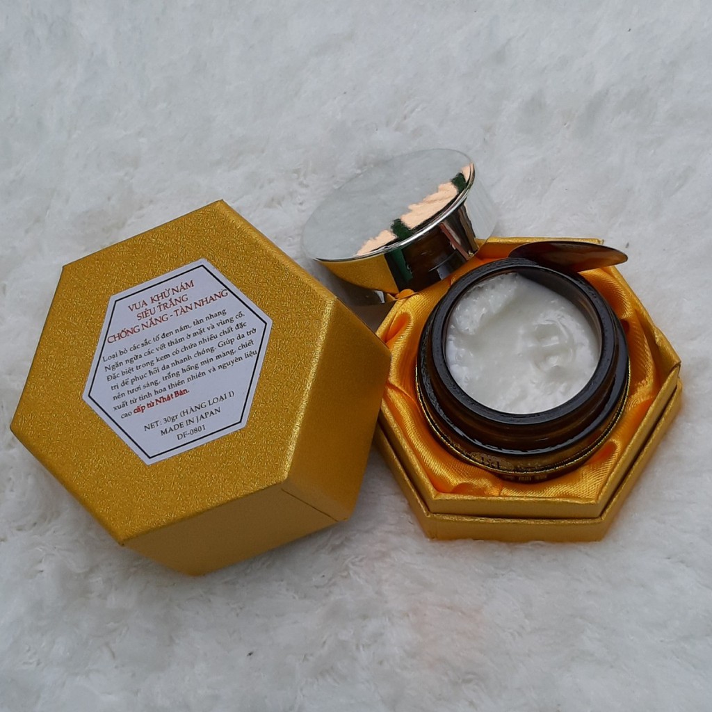 Kem Vua khử Nam, tàn nhang, dưỡng trắng, chống nắng 30gr - Nhật Bản