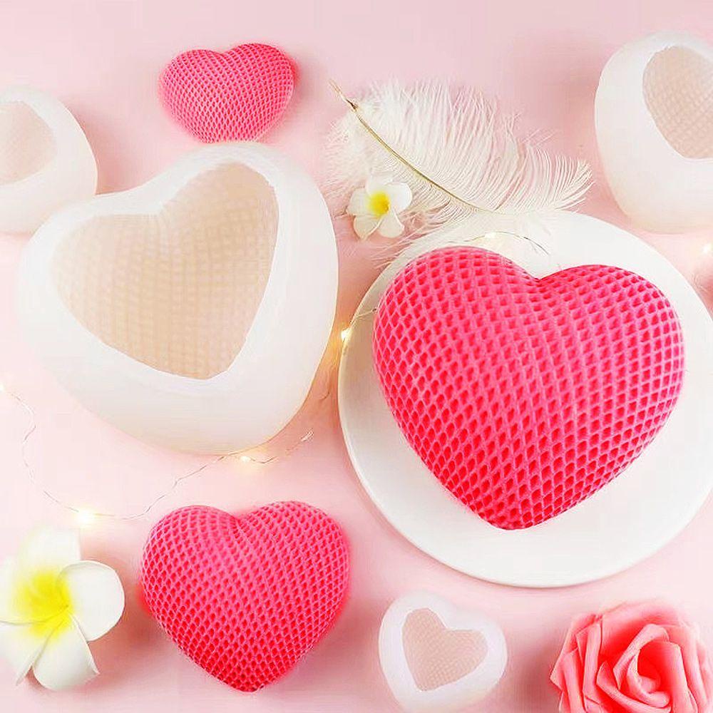 Khuôn Silicone Tạo Hình Làm Bánh Kẹo Hình Nến 3D DIY