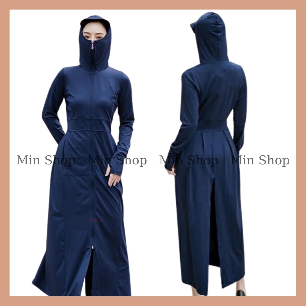 ☬Áo Choàng Chống Nắng Nữ 2 Lớp Dày Dặn | BigBuy360 - bigbuy360.vn