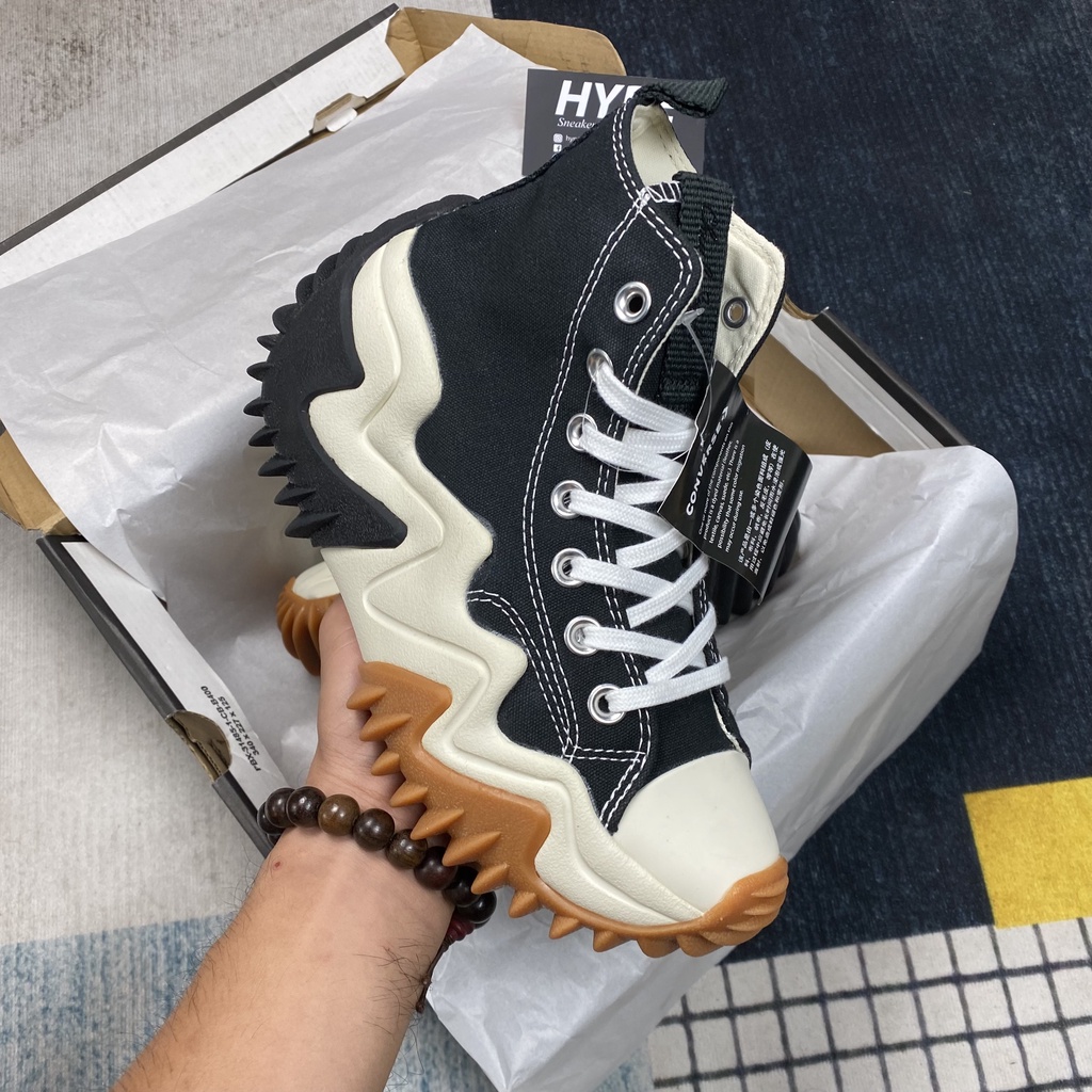 Giày Converse Run Motion Black  - Hype Sneaker | Phiên bản high quality.