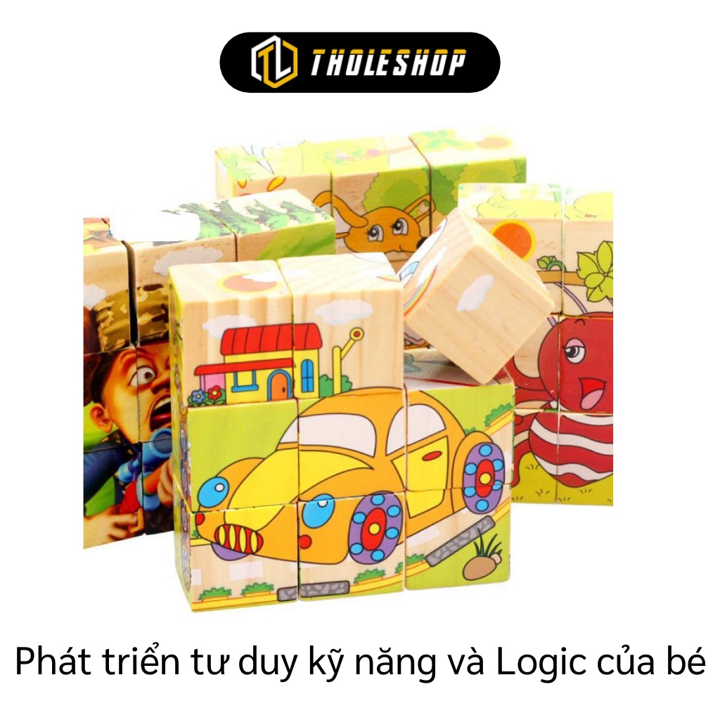 Tranh Xếp Hình - Bảng Lắp Ghép Hình Phát Triển Trí Tuệ, Giáo Dục Trẻ Nhỏ 4789