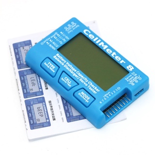 Thiết bị kiểm tra dung lượng pin lipo lilon nimh cellmeter 8 rc cellmeter-8 1-8s chất lượng cao