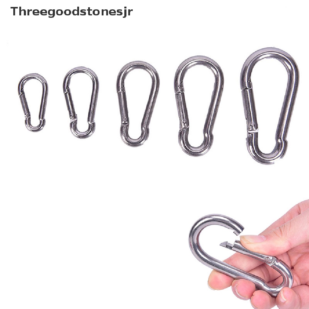 Móc Khóa Carabiner Bằng Thép Không Gỉ 304