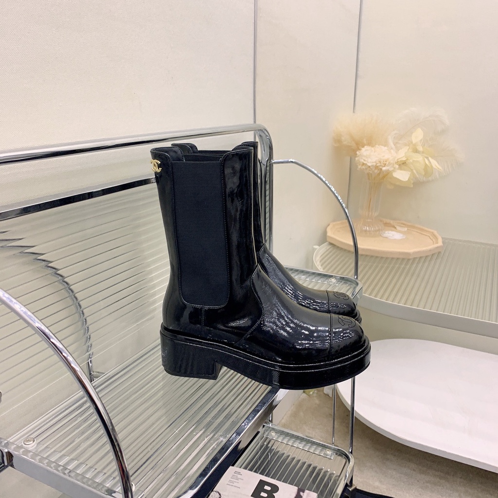 Bốt cao cổ da thật thời trang cao cấp cho nữ phong cách sang trọng