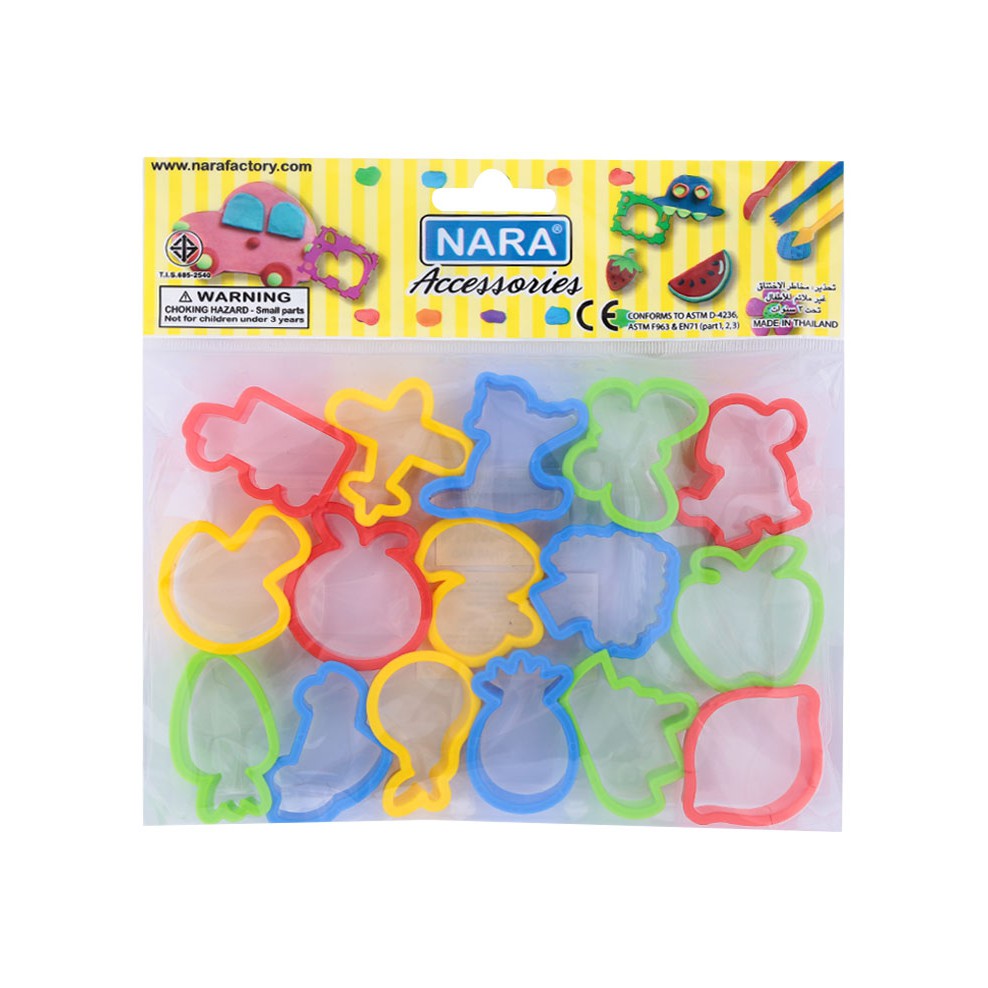 Bộ Khuôn Nặn Đất Sét Kiddy Clay 11SM