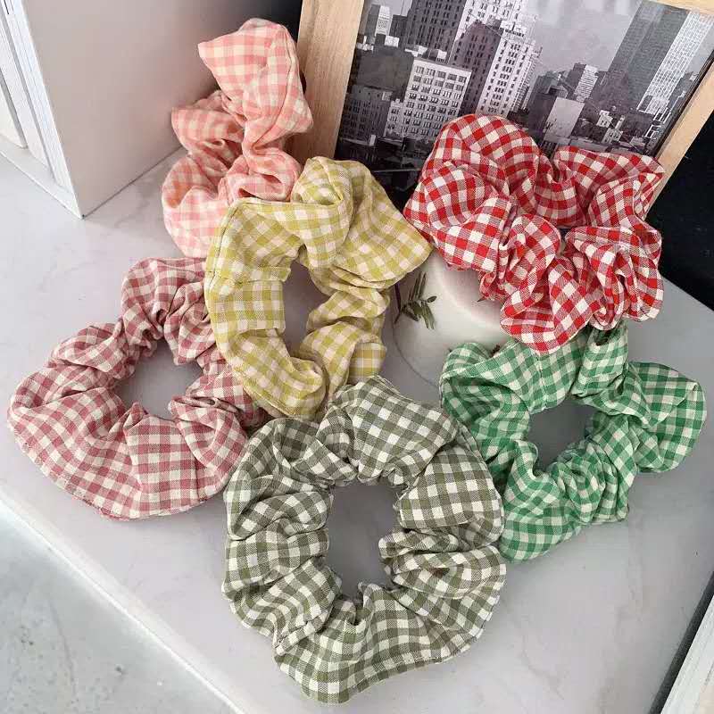 Dây buộc tóc phong cách hàn quốc cột tóc scrunchie chun buộc tóc phụ kiện tóc phụ kiện thời trang