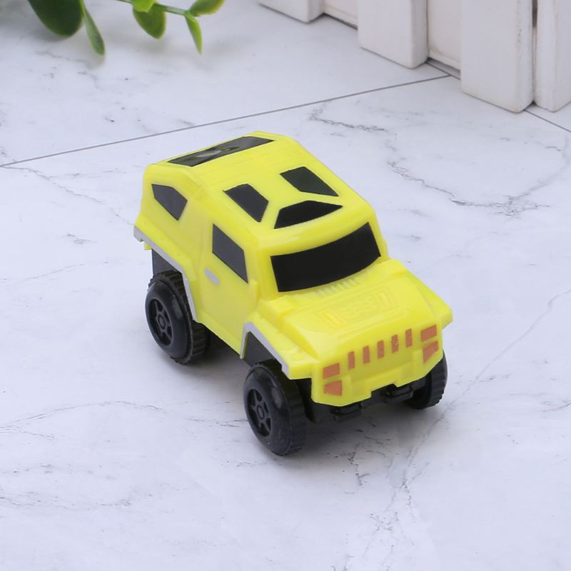 đồ chơi trẻ em Đường Ray Xe Hơi Chạy Bằng Pin Có Đèn Led Cho Bé