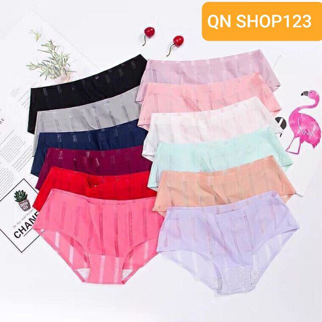Quần lót su đúc kẻ sọc nữ không đường may | BigBuy360 - bigbuy360.vn