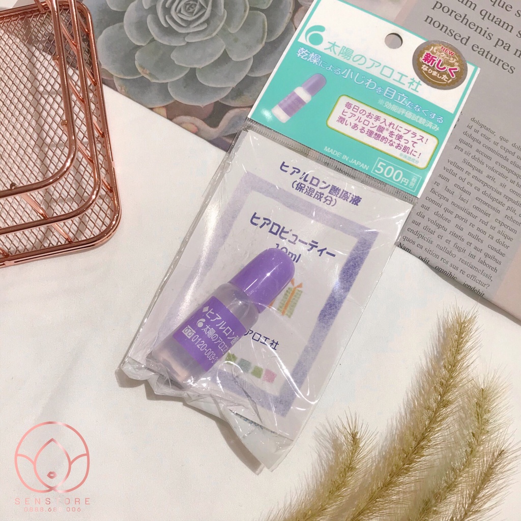 (Bill siêu thị 08/08) Serum HA cấp nước (Hyaluronic Axit) Japan 10ml