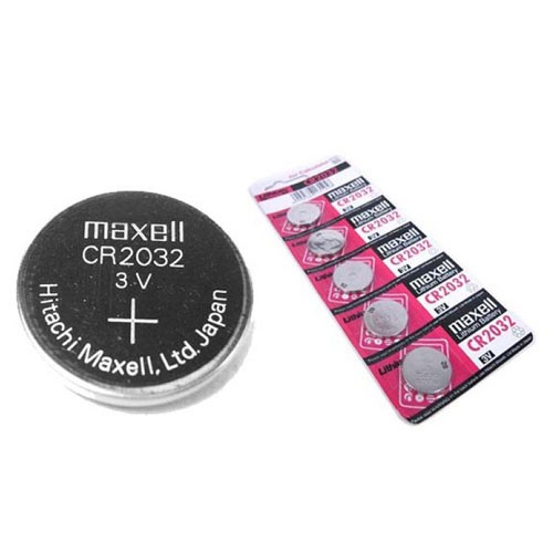 Vỉ 5 viên pin Maxell CR2032 2032 Lithium Chính Hãng Japan