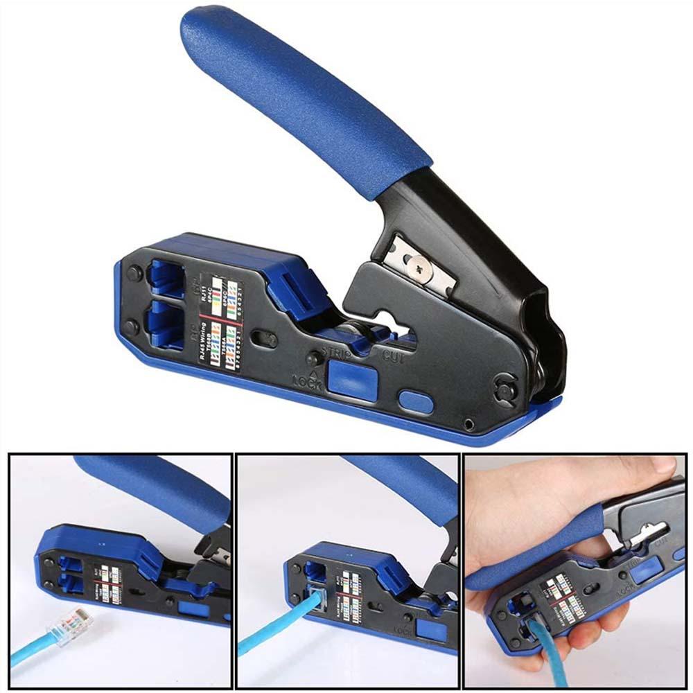 Kìm Cắt Dây Cáp Mạng AUGUSTINE Cat6 Cat5E Cat5 Rj45
