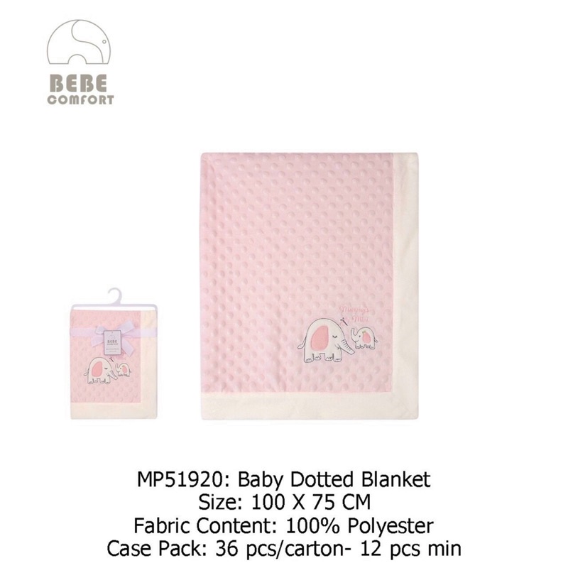 Chăn lông cừu Bebe comfort cho bé mềm mại hàng cao cấp