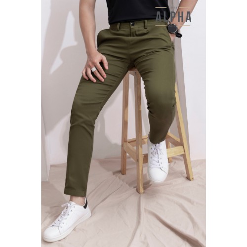 Quần Kaki nam Hàn Quốc công sở dáng ôm slimfit co giãn tốt | BigBuy360 - bigbuy360.vn