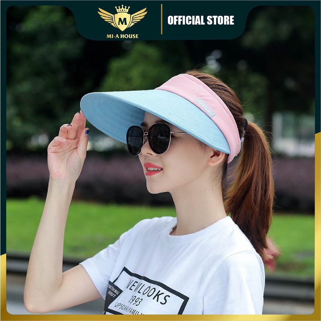 Mũ lưỡi trai nửa đầu KDM - Mũ lưỡi trai thể thao nửa đầu dành cho nữ, thời trang, phong cách, hiện đại