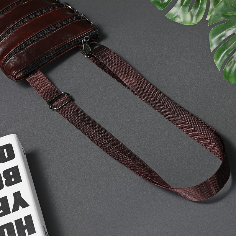 Túi đeo chéo nam bằng da bò sang trọng