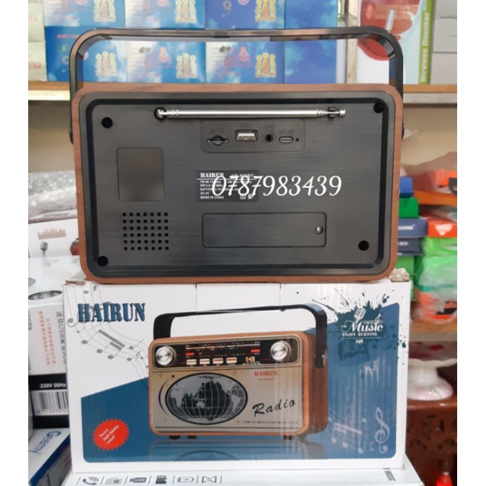 [Mã ELHACE giảm 4% đơn 300K] Radio Hairun HR-506BT Có Bluetooth