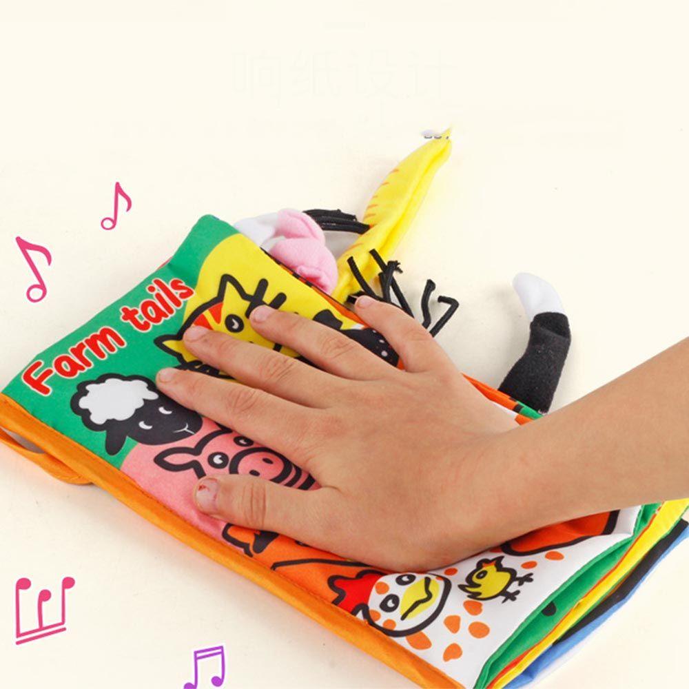 CLEVER Sách Vải Phát Triển Nhận Biết Rau Củ Quả Dành Cho Trẻ 0-3 Tuổi