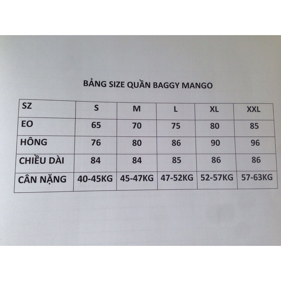 QUẦN BAGGY TUYẾT MƯA CÔNG SỞ 9 TẤC | BigBuy360 - bigbuy360.vn