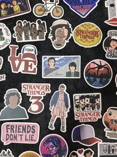 STICKER/ HÌNH DÁN: STRANGER THINGS (21) - SET 15 CHIẾC