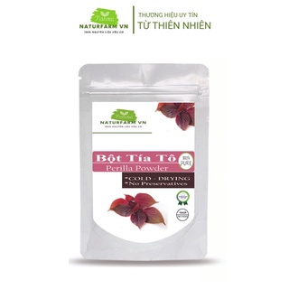 300gr Bột lá tía tô nguyên chất 100% Organic - Bột handmade