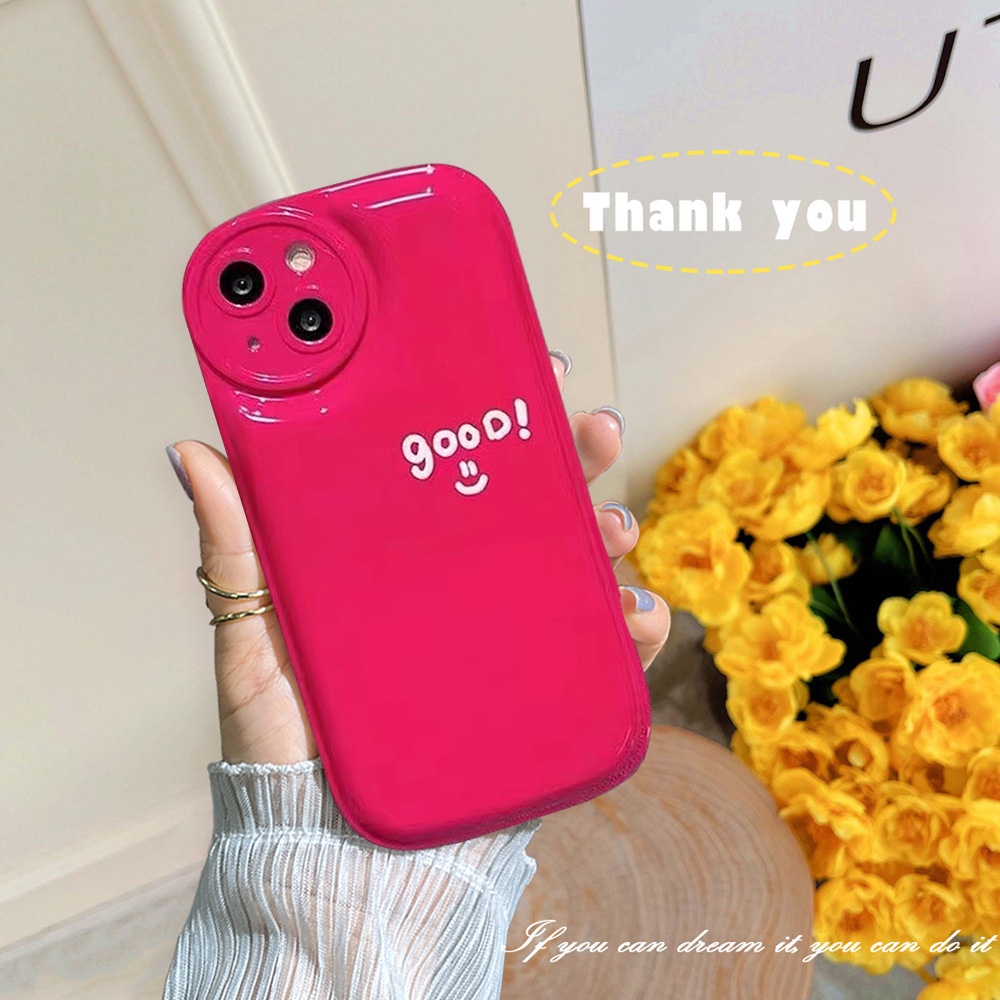 Ốp Điện Thoại Silicon Trong Suốt Hình Mặt Cười Cho iphone 12 13pro Max Xs 11
